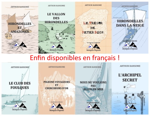 La série des Hirondelles et Amazones – Arthur Ransome