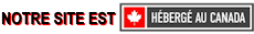 Site hébergé au Canada